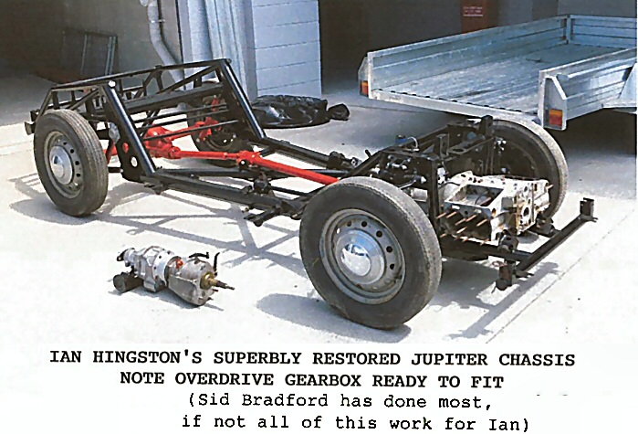Jowett Jupiter chassis